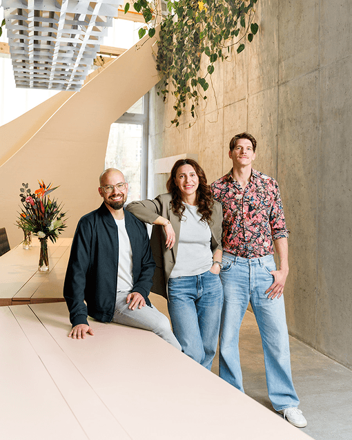 M+C Saatchi Employees standing portrait