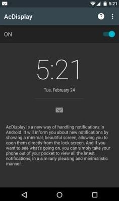 Features of Android Notification App