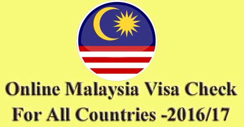Malaysia visa check online